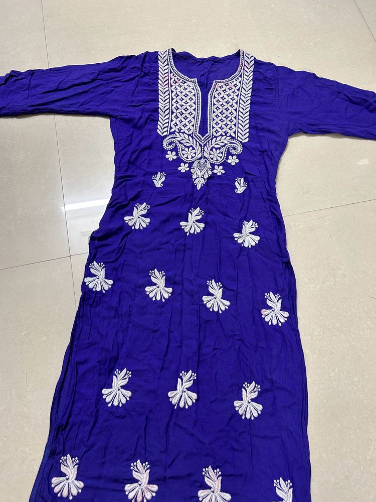 Full Embroidery Kurti