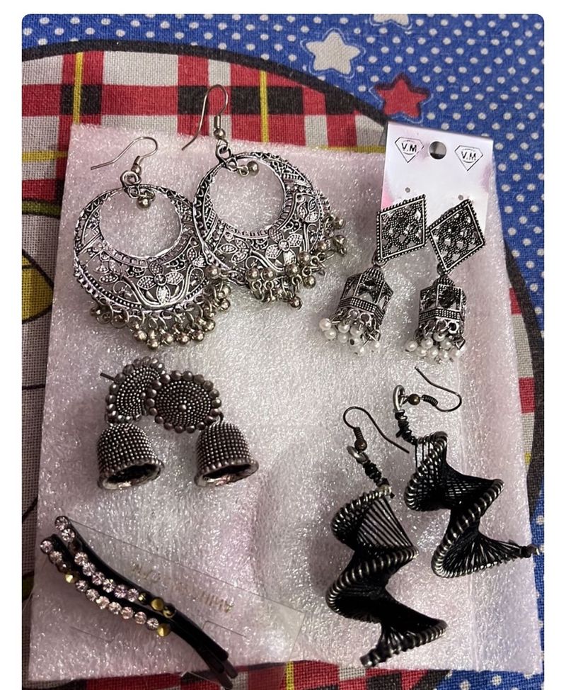 Oxidised Earings For Sale