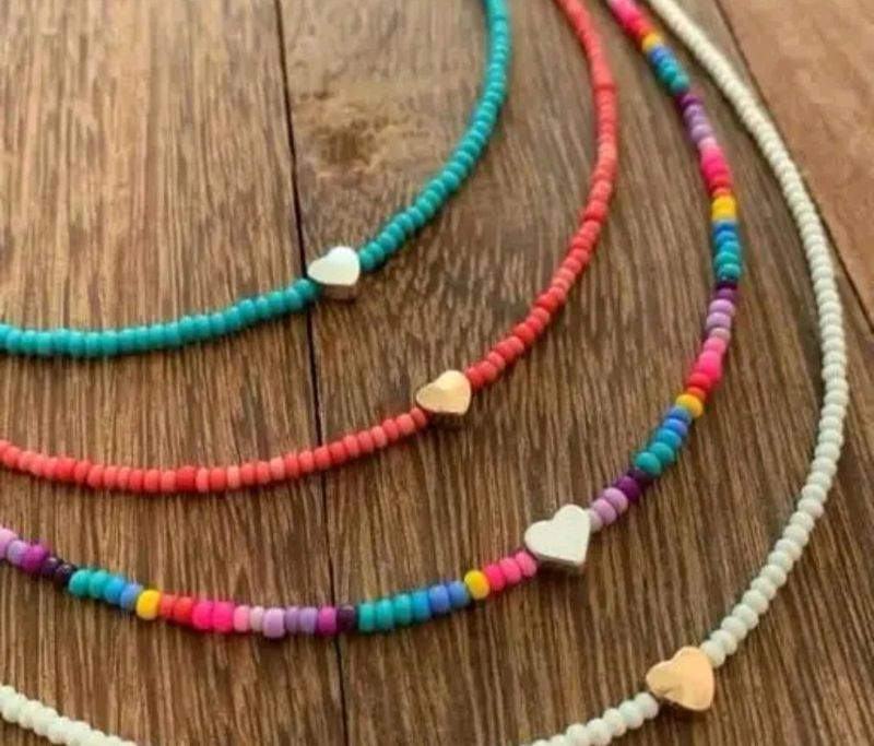 Colourful Beaded Chokers