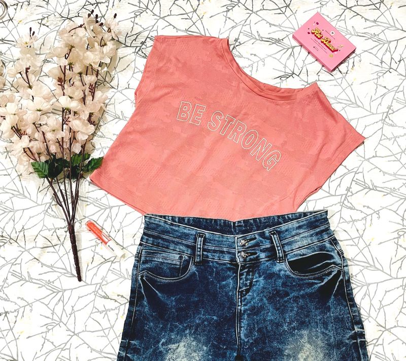 Pinterest Teamspirit Crop Top