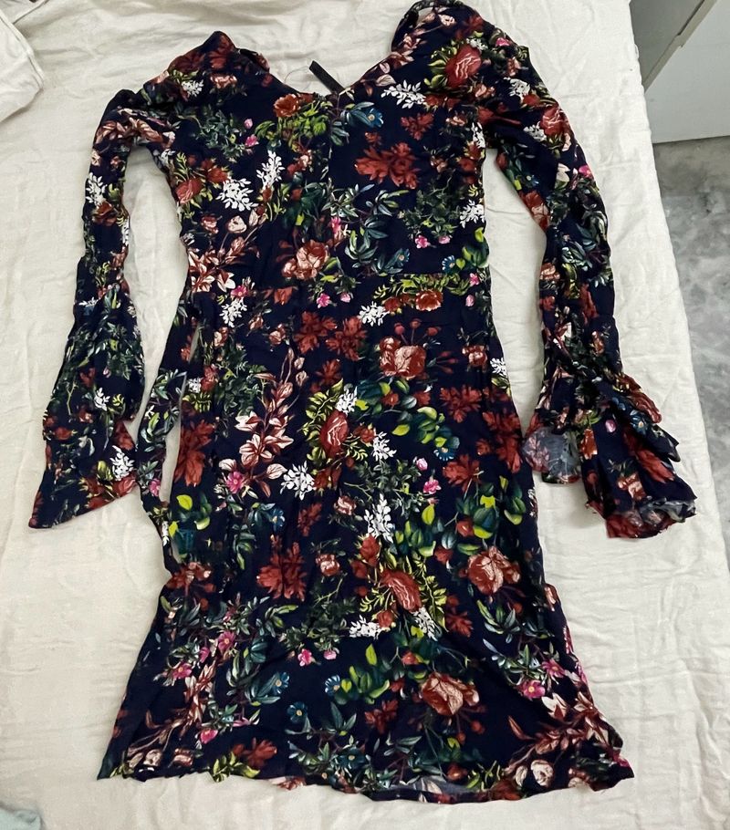 Floral Multicoloured Dress