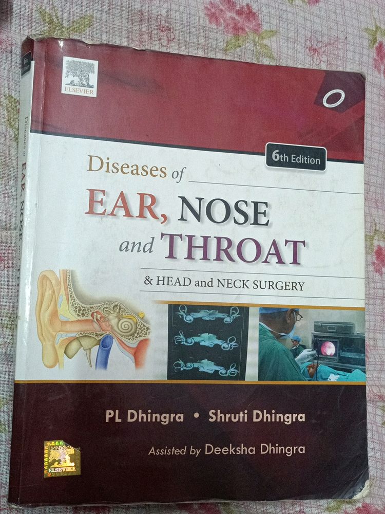 PL Dhingra 6th Edition ENT