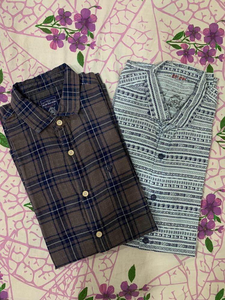 Allen Solly Shirt(pack of 2)