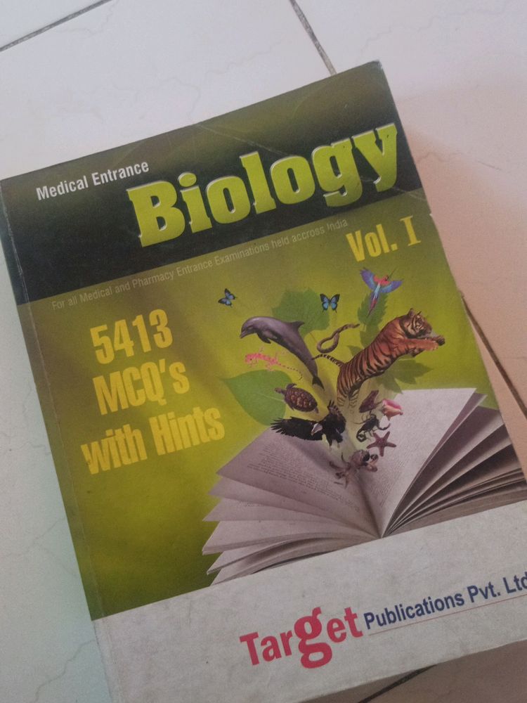 MCQ(5413) Neet Biology Vol 1(11th Class Ncert Based)