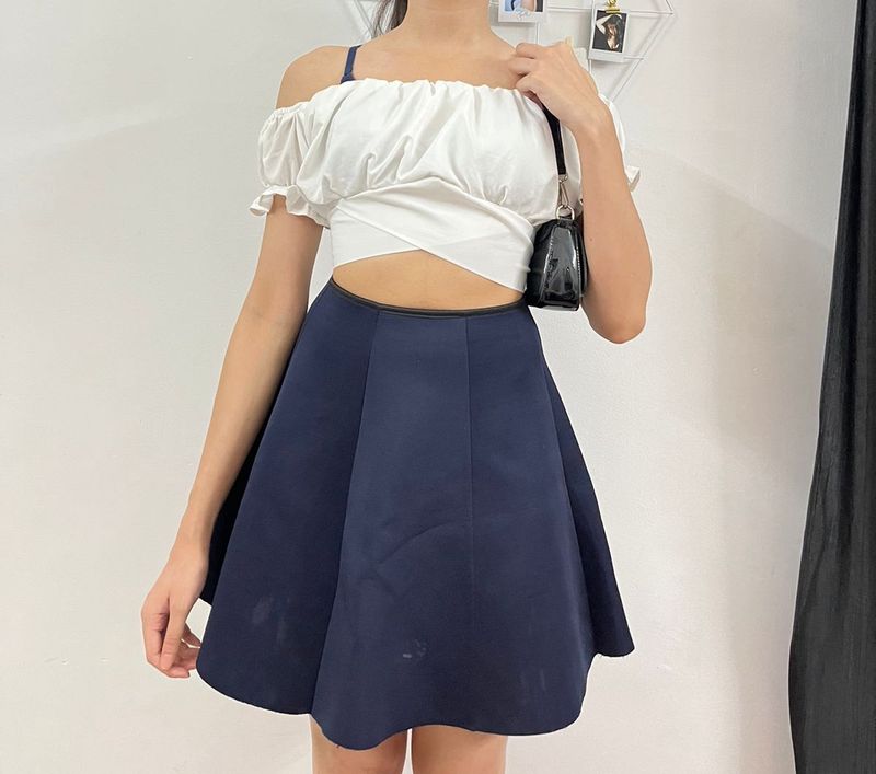 Navy Blue Skirt