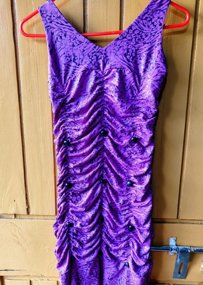 New Purple 💜 Colour Hot Dress