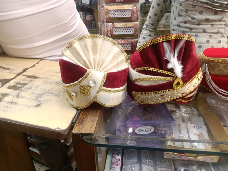 Artificial Turban For Sarvala