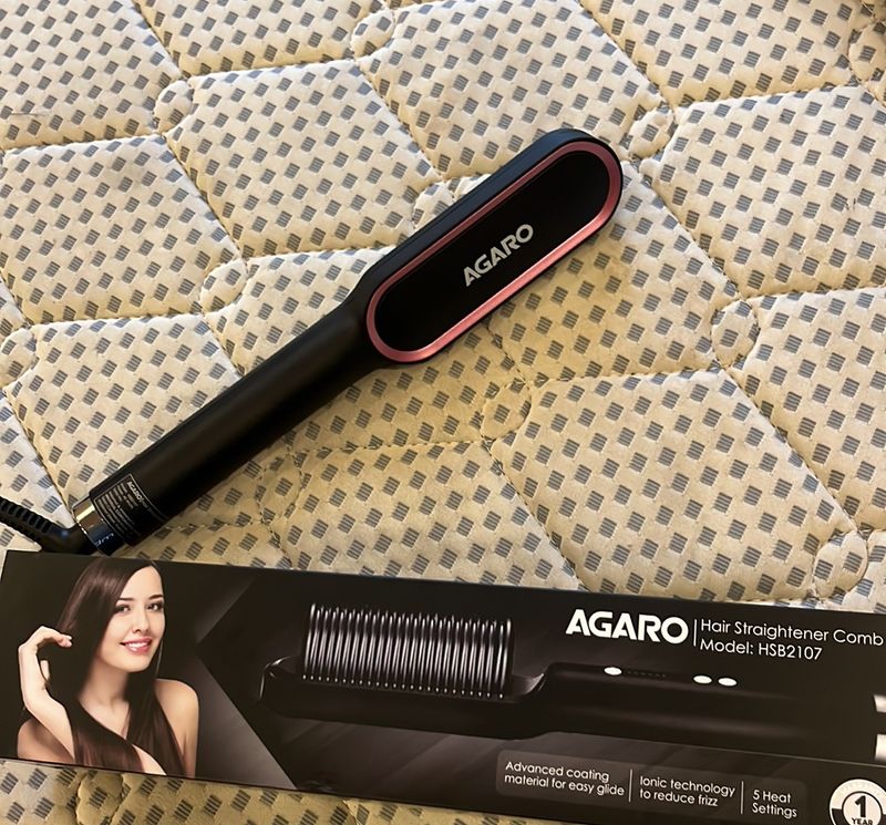 Agaro Hair Straightener Comb