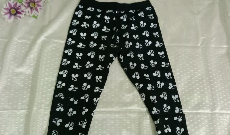 Mickey Mouse Print Pant