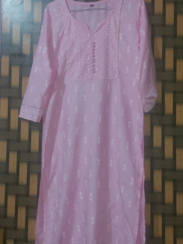 Kurta Women  Light  Pink