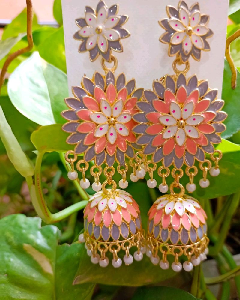 Double Shade Jhumka