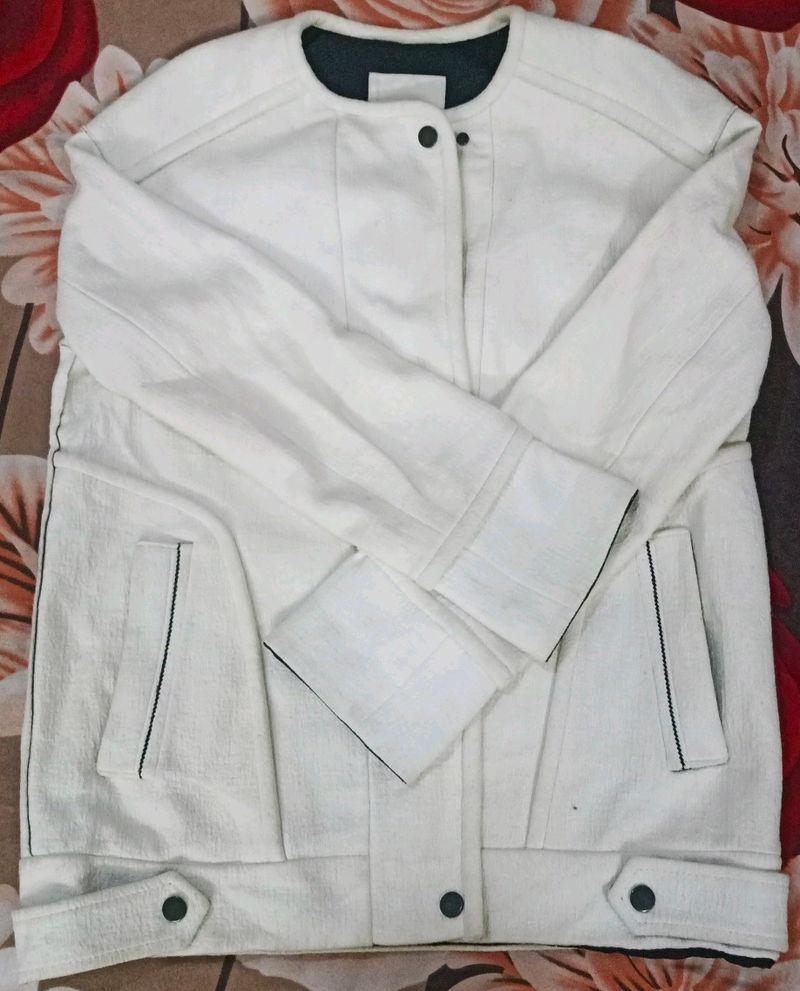 Heavy Imported White Jacket