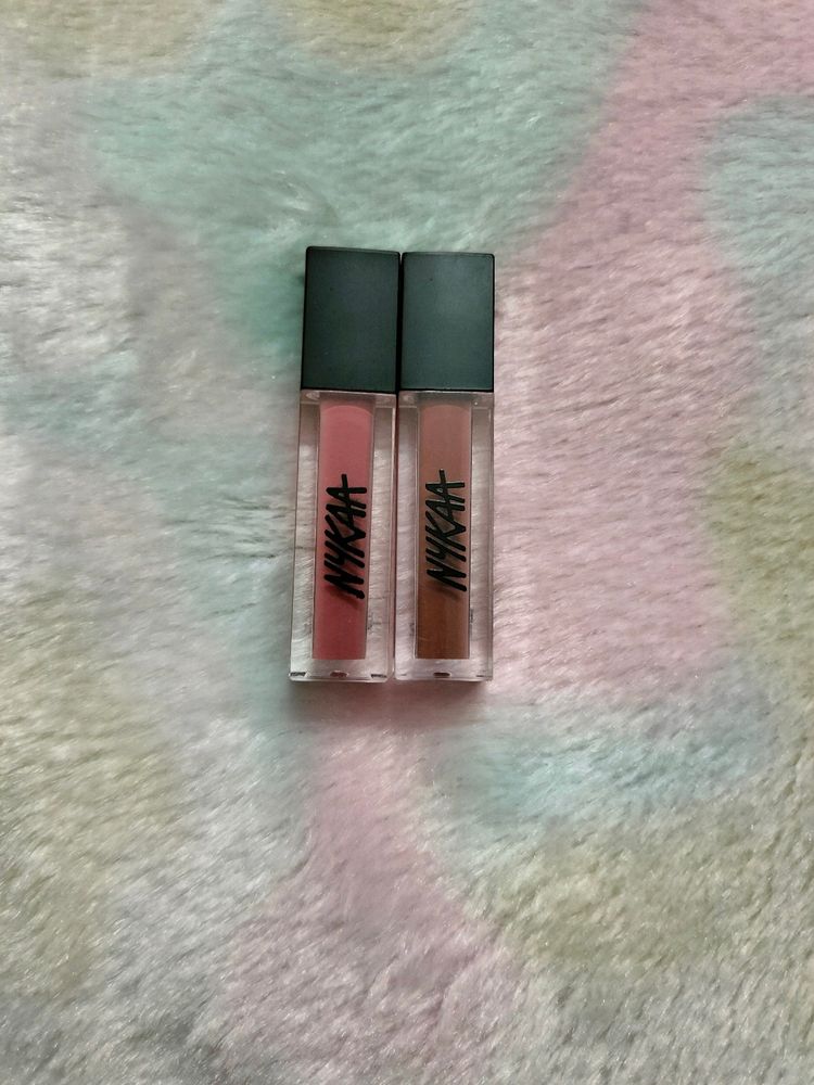 2 Nykaa Mini Liquid Lipstick - Madras Kaapi,Janhvi