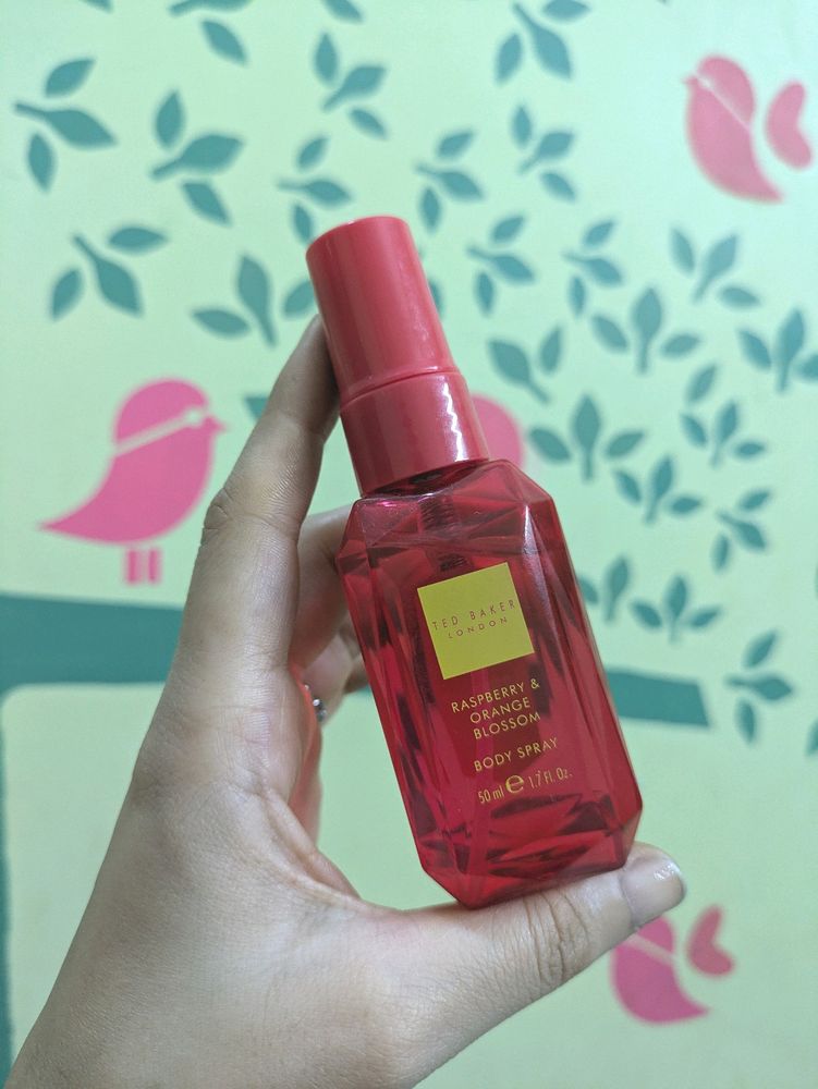 Ted Baker raspberry and orange blossom body spray