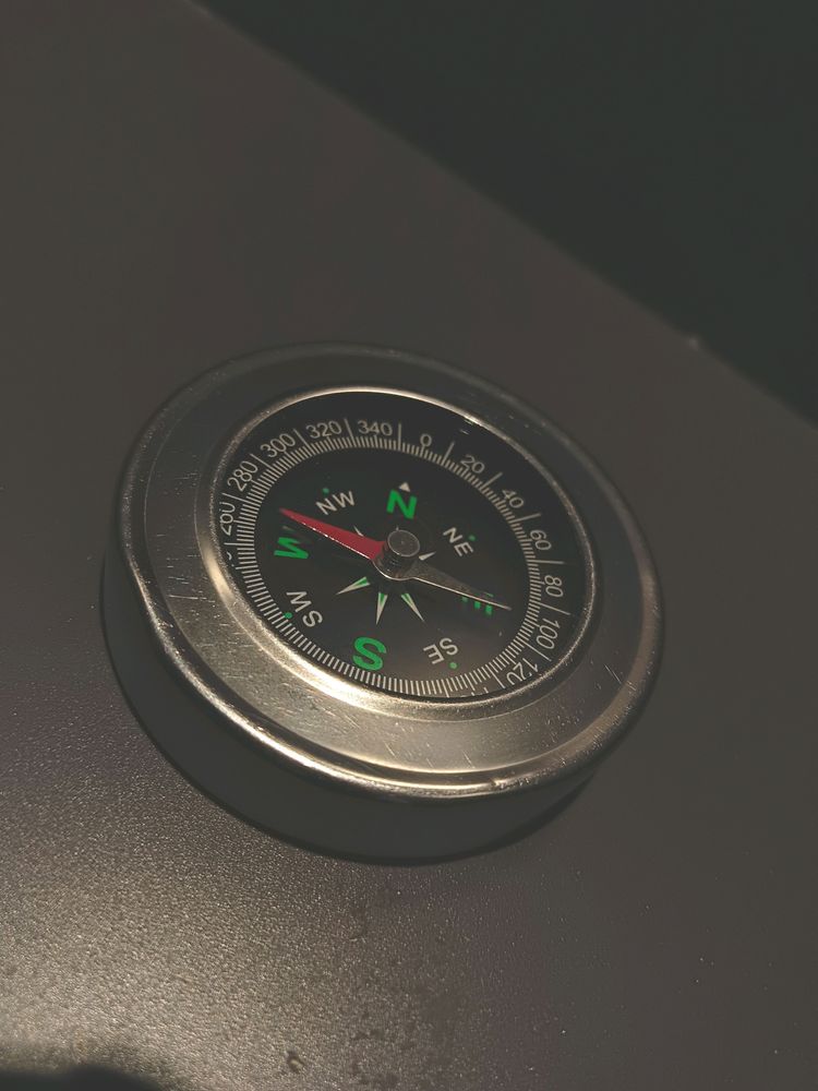 A magnetic Compass 🧭