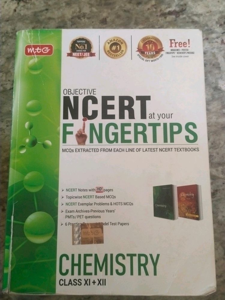 Ncert Fingertips Chemistry Objective Material