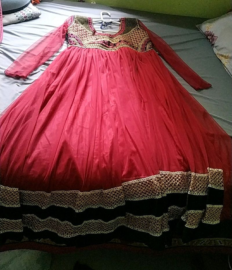 Sparkling Anarkali Gown