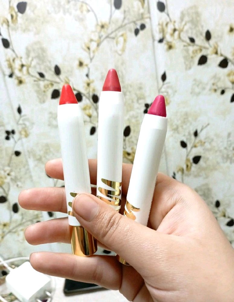 (Combo Of 3)Myglamm Lip Crayons