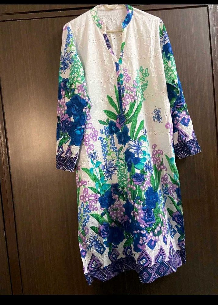 Hakoba Chikankari Kurta