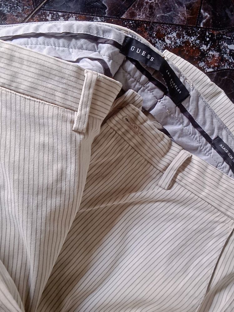 GUESS original Pinstripe Chinos