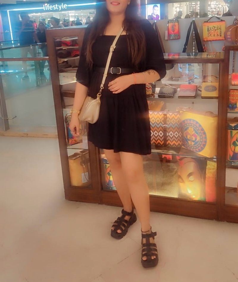 Black Cotton Dress