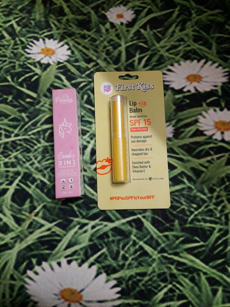 Renee 3 In 1 Lipstick And Myglamm Popxo Lipbalm