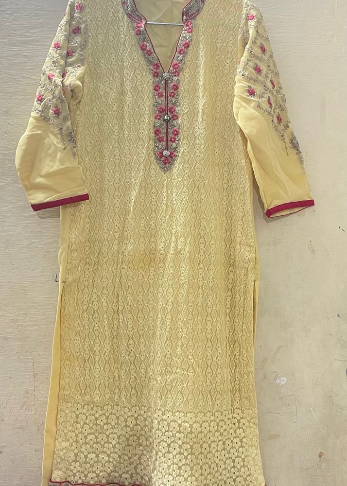 Cotton Linen Salwar Suit