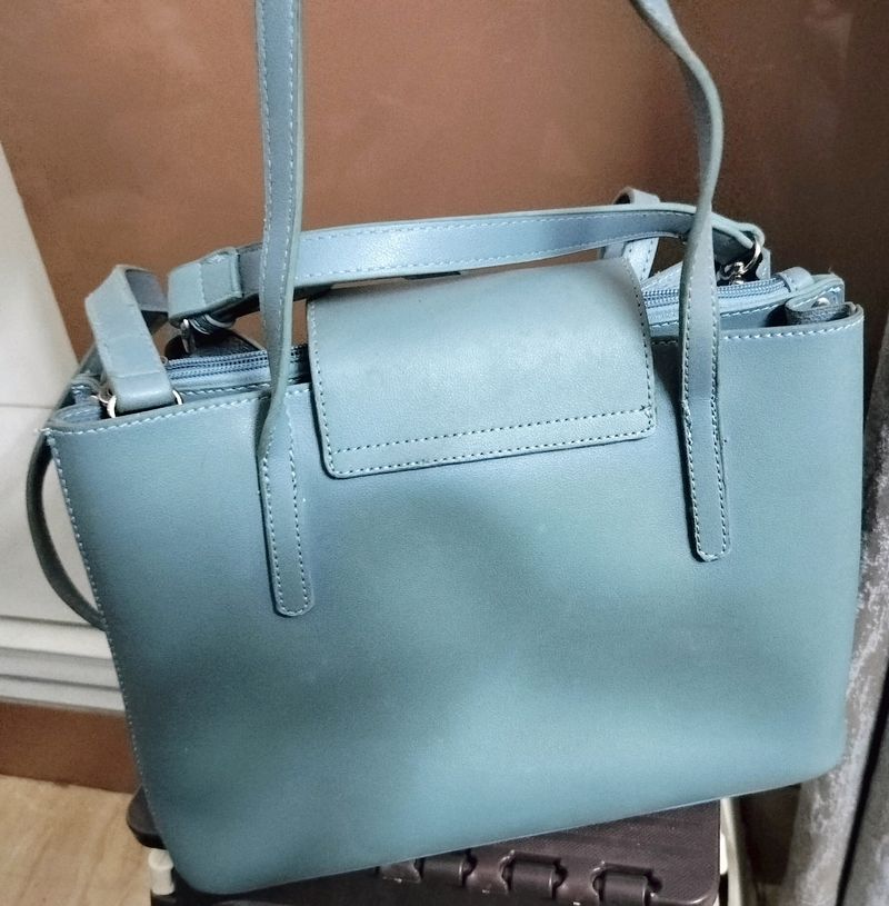 Blue Handbag