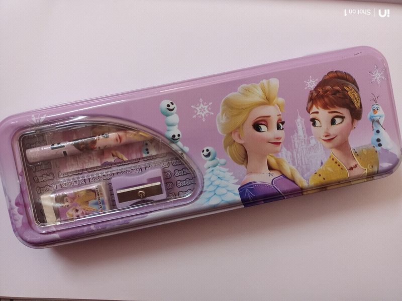 Frozen Pencil Box Set For Kids Brand New