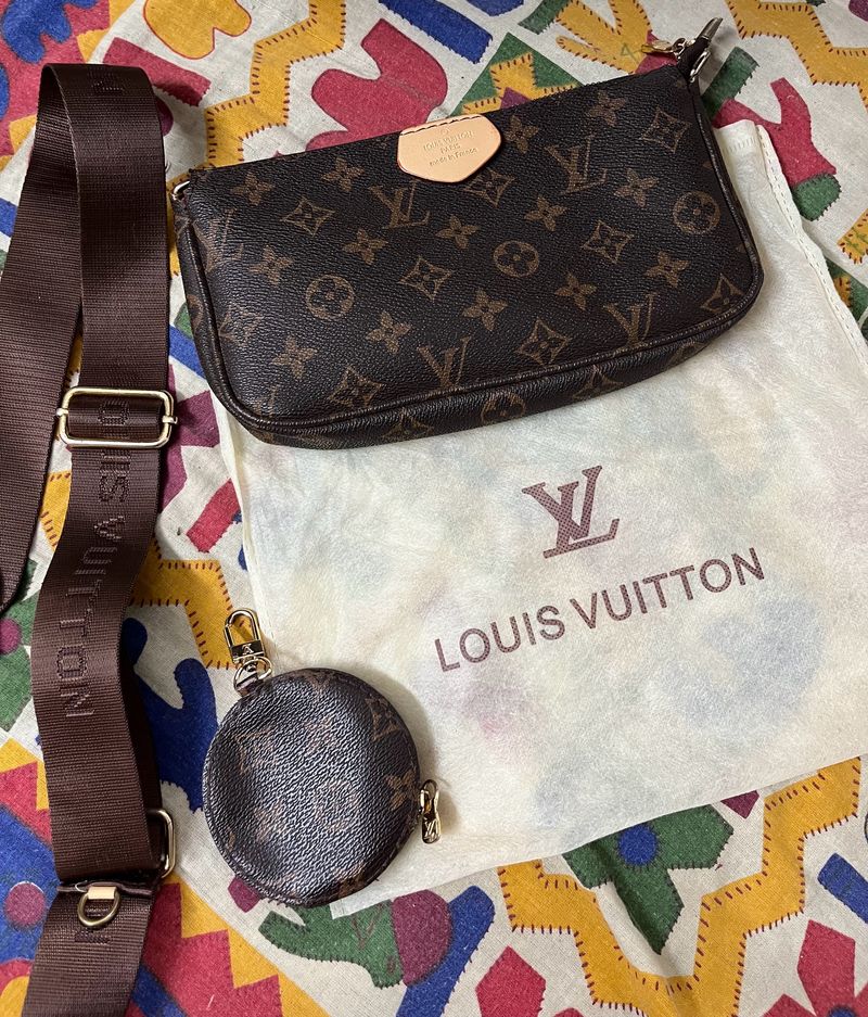 Louis Vuitton Sling Bag + Pouch