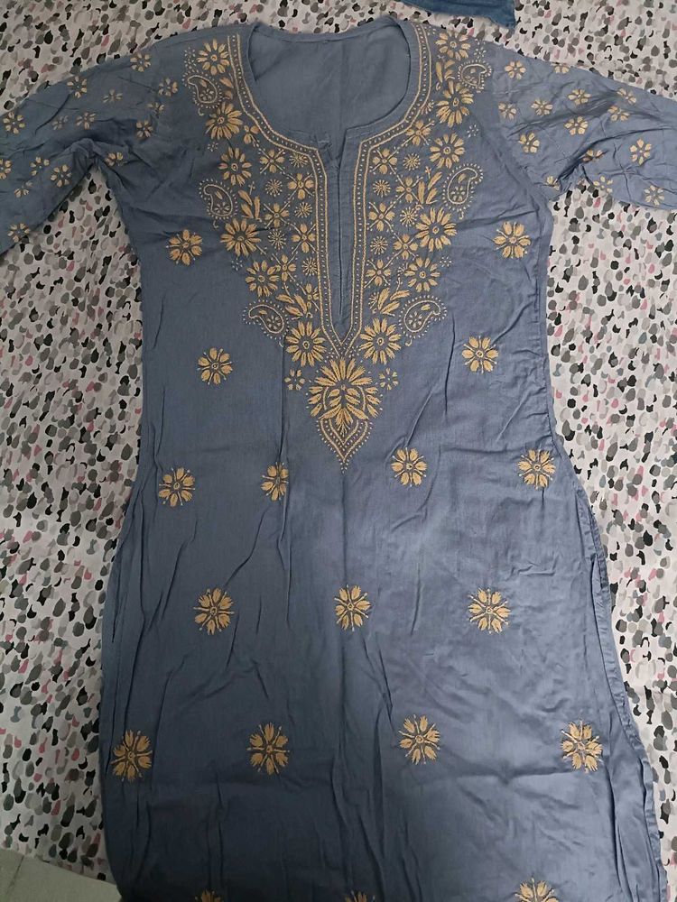 Original Chikankari Kurti