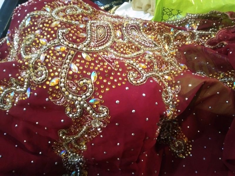 Readymade Diamond Heavy Saree