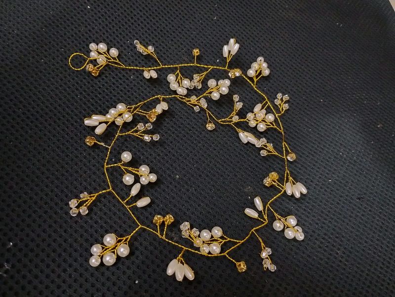 Handmade Floral Hair Vine For Girls & Women