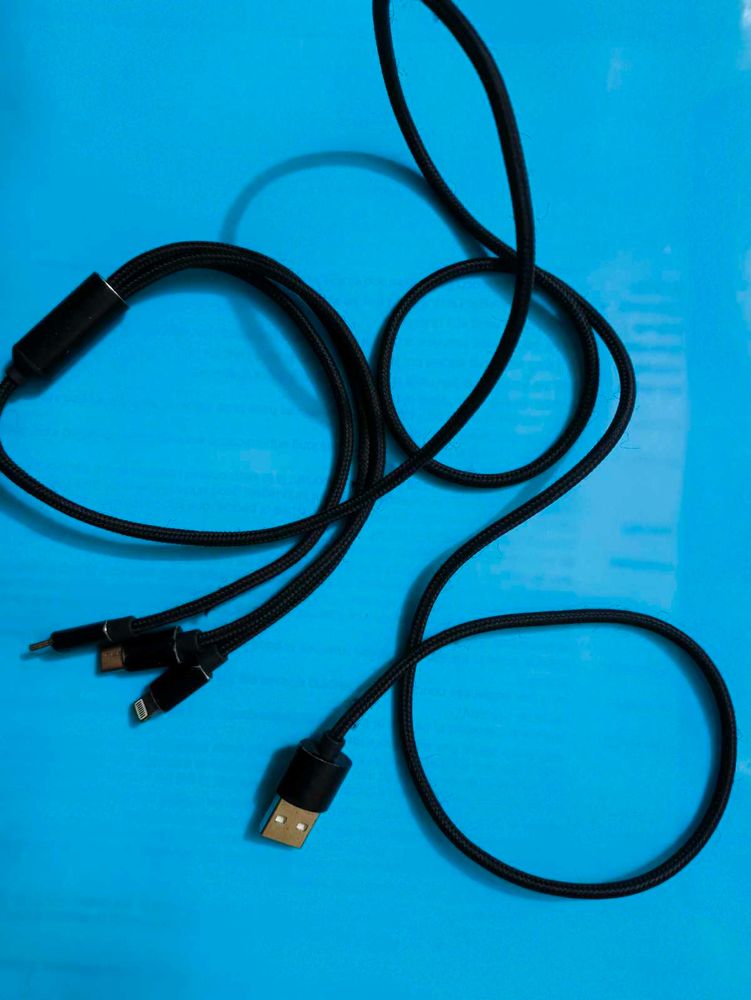 Portronics 3 in 1 Cable