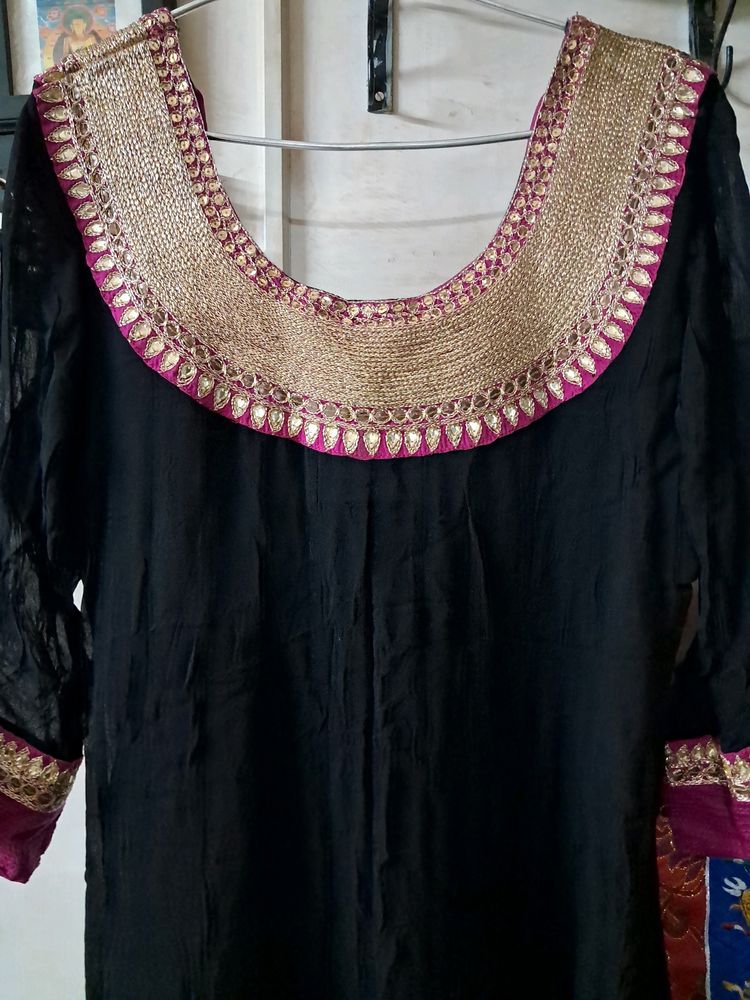 Black Party Dress....At Throw Away Price For SALE