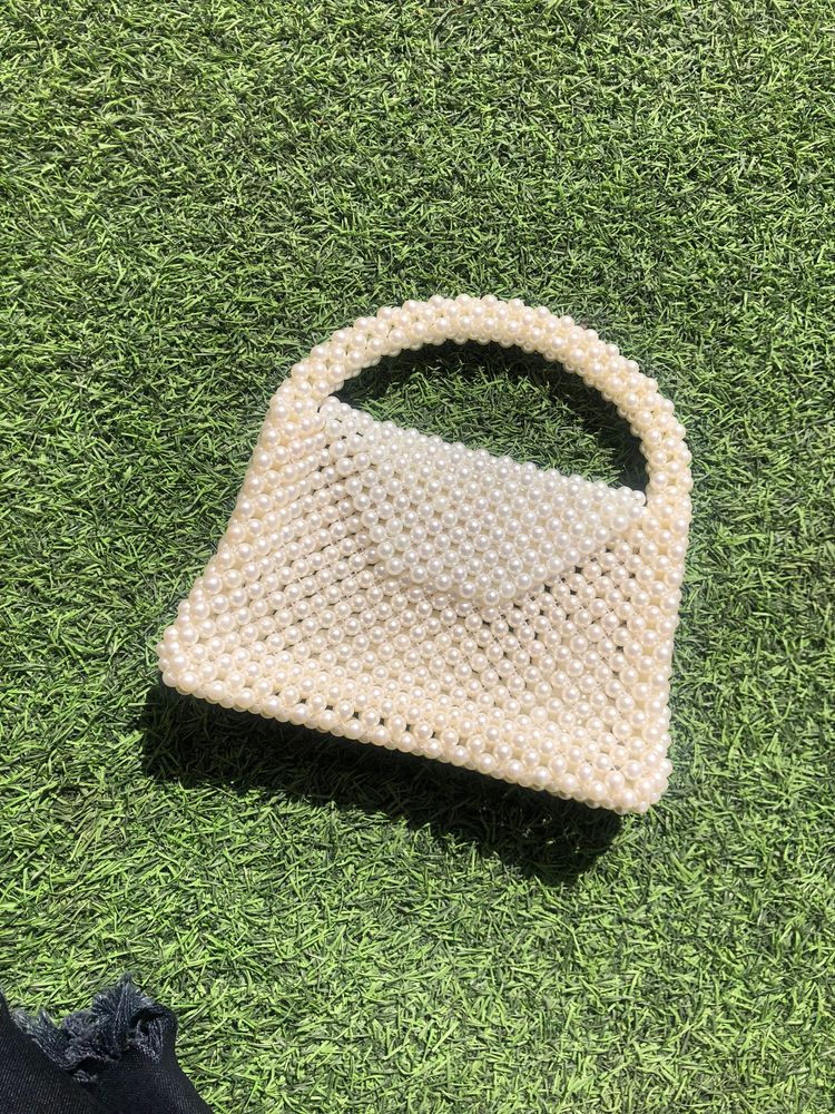 Pearl Beaded Bag