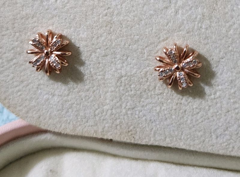 Giva Rose Gold Floral Dreams Studs