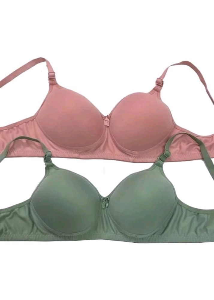 (Pack Of 2) Women Lightly Padded Bra