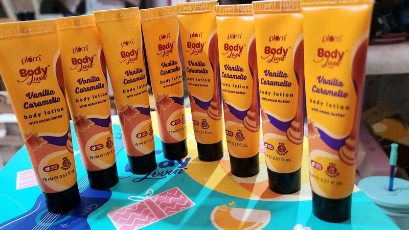 15×8 Plum BodyLovin Vanilla Caramello Body Lotion