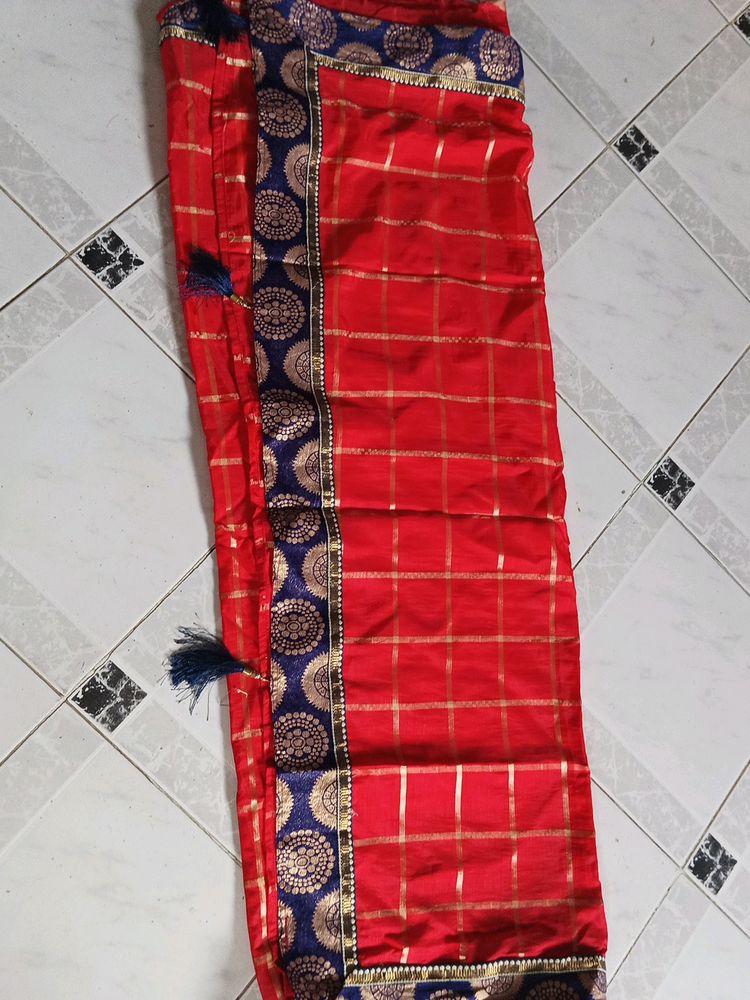 Red saree good condition