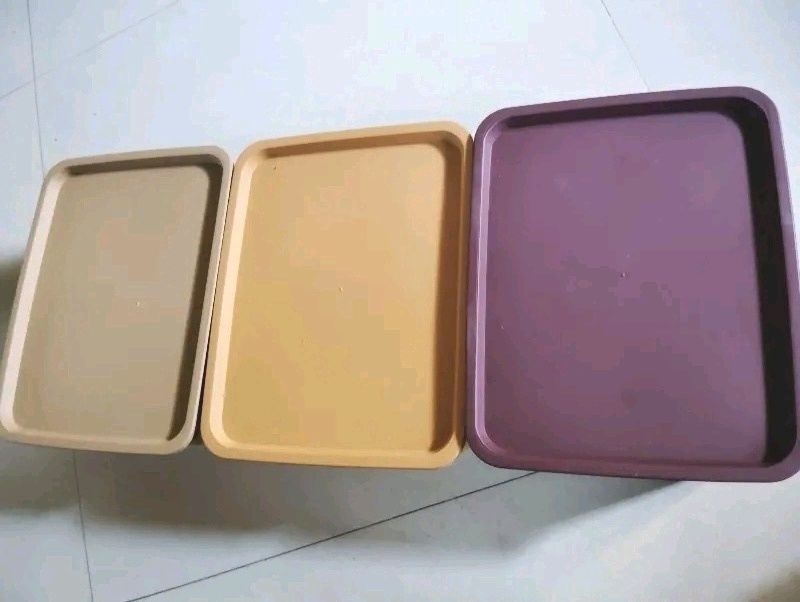 Storage Box With Lid 3 Ps.