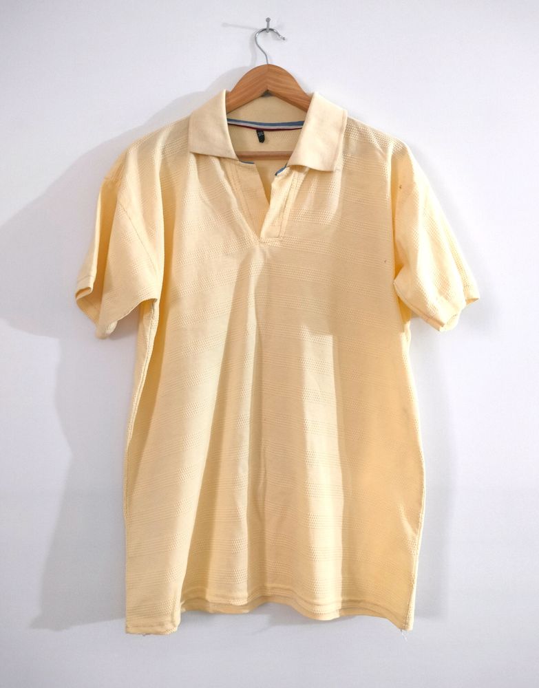 Light Yellow T Shirts (Men's)