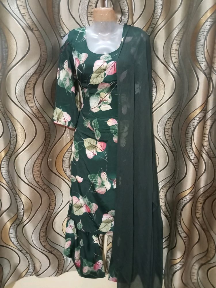 Satin Salwar Suit