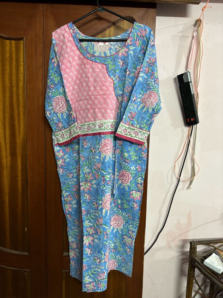 Handblock Print Kurti