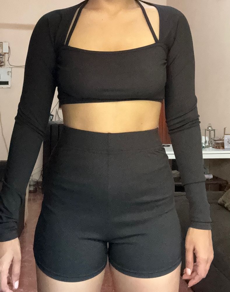 Black Active Co Ord Set