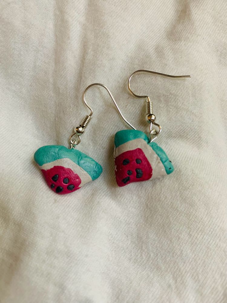 Handmade Clay Earrings✨❤️