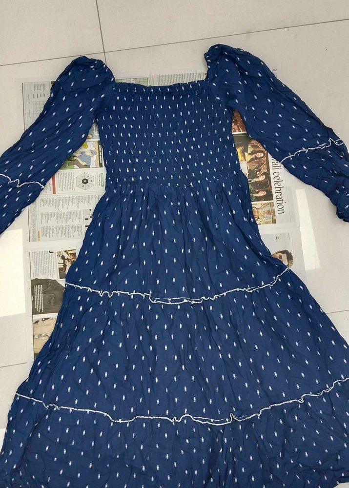 Blue Meddie Frock