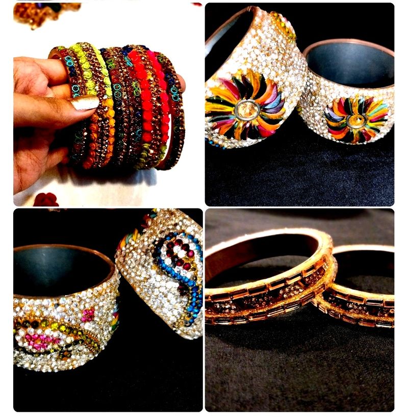 Combo Of Brand New Bangles ❤💫