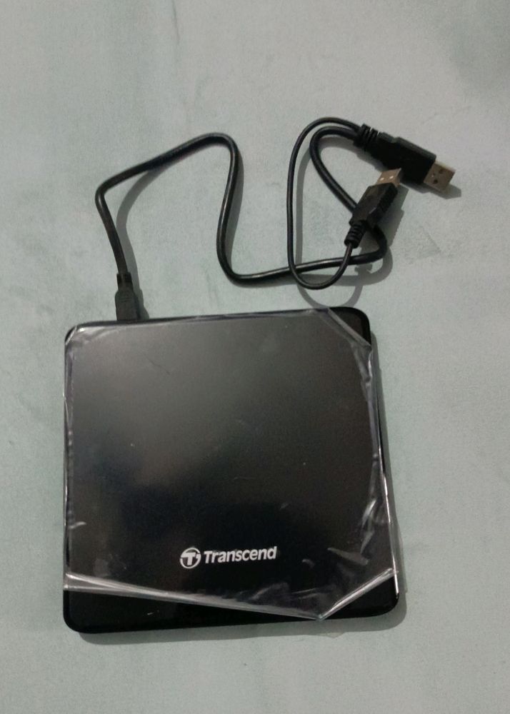 TRANSCEND SLIM PORTABLE CD/DVD Writer 8XDVDS