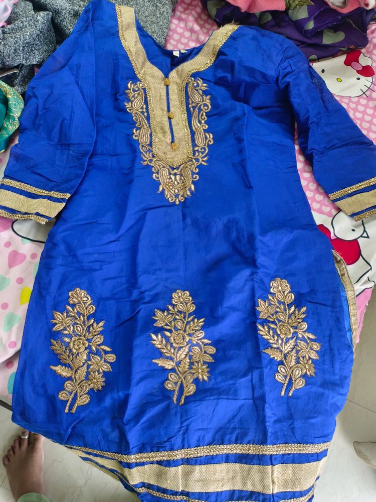 Blue Kurti